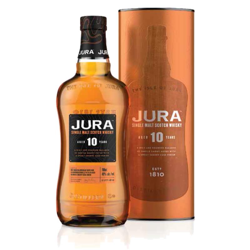 Jura Single Malt Scotch 10 anos Whisky